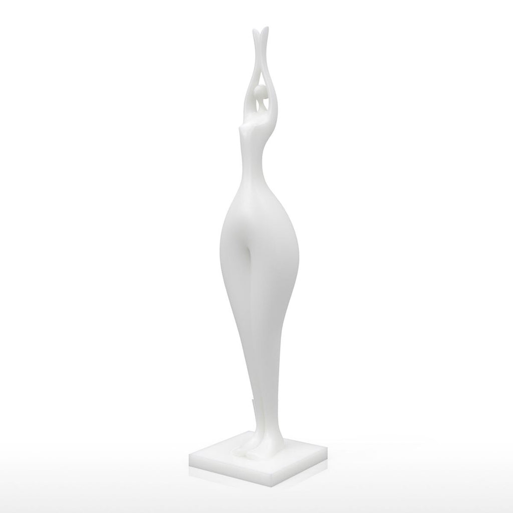 Elegant Woman Figurine Sculpture