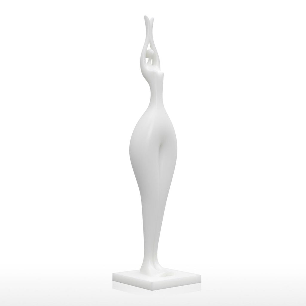 Elegant Woman Figurine Sculpture
