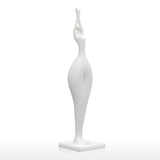 Elegant Woman Figurine Sculpture