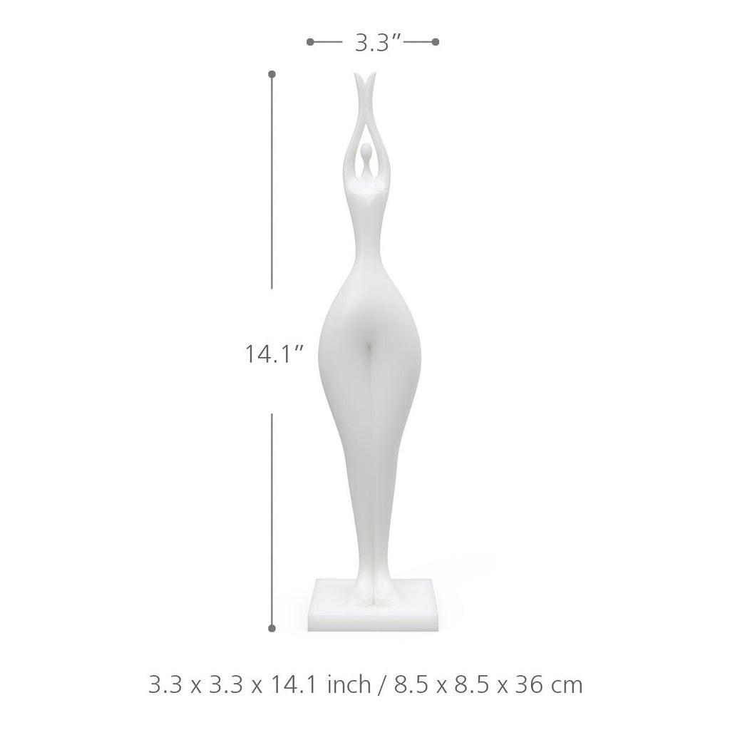 Elegant Woman Figurine Sculpture