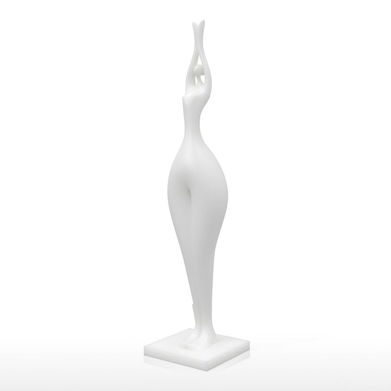Elegant Woman Figurine Sculpture