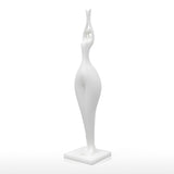 Elegant Woman Figurine Sculpture