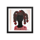"Ponytail Power" Framed Art by LCS Collection (2020)