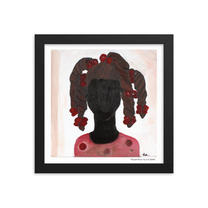 "Ponytail Power" Framed Art by LCS Collection (2020)